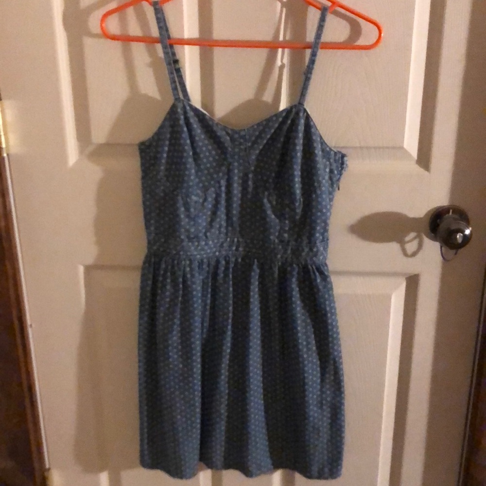 Blue dress
